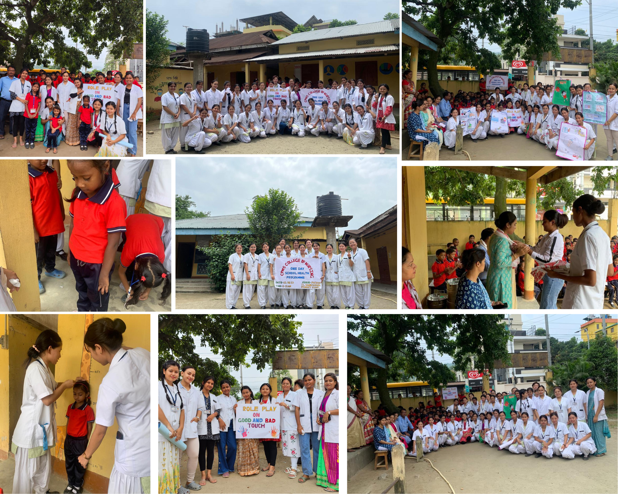 Awareness Programme on School health by BSc Nursin...